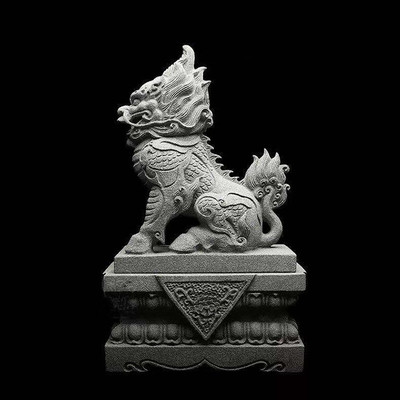 石雕貔貅 承载祥瑞与文化的多姿艺术魅力